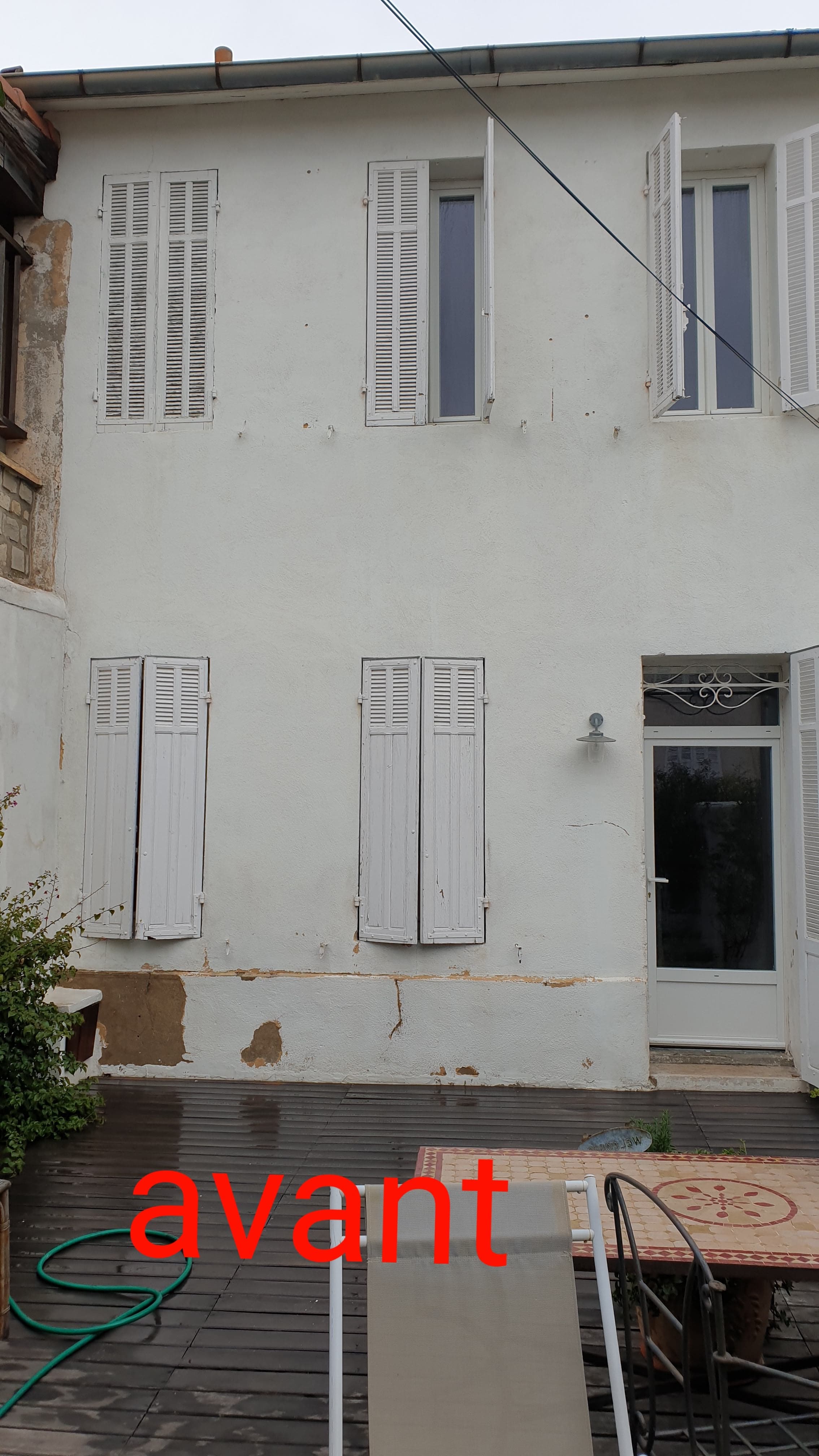 Rénovation façade Marseille 11em
