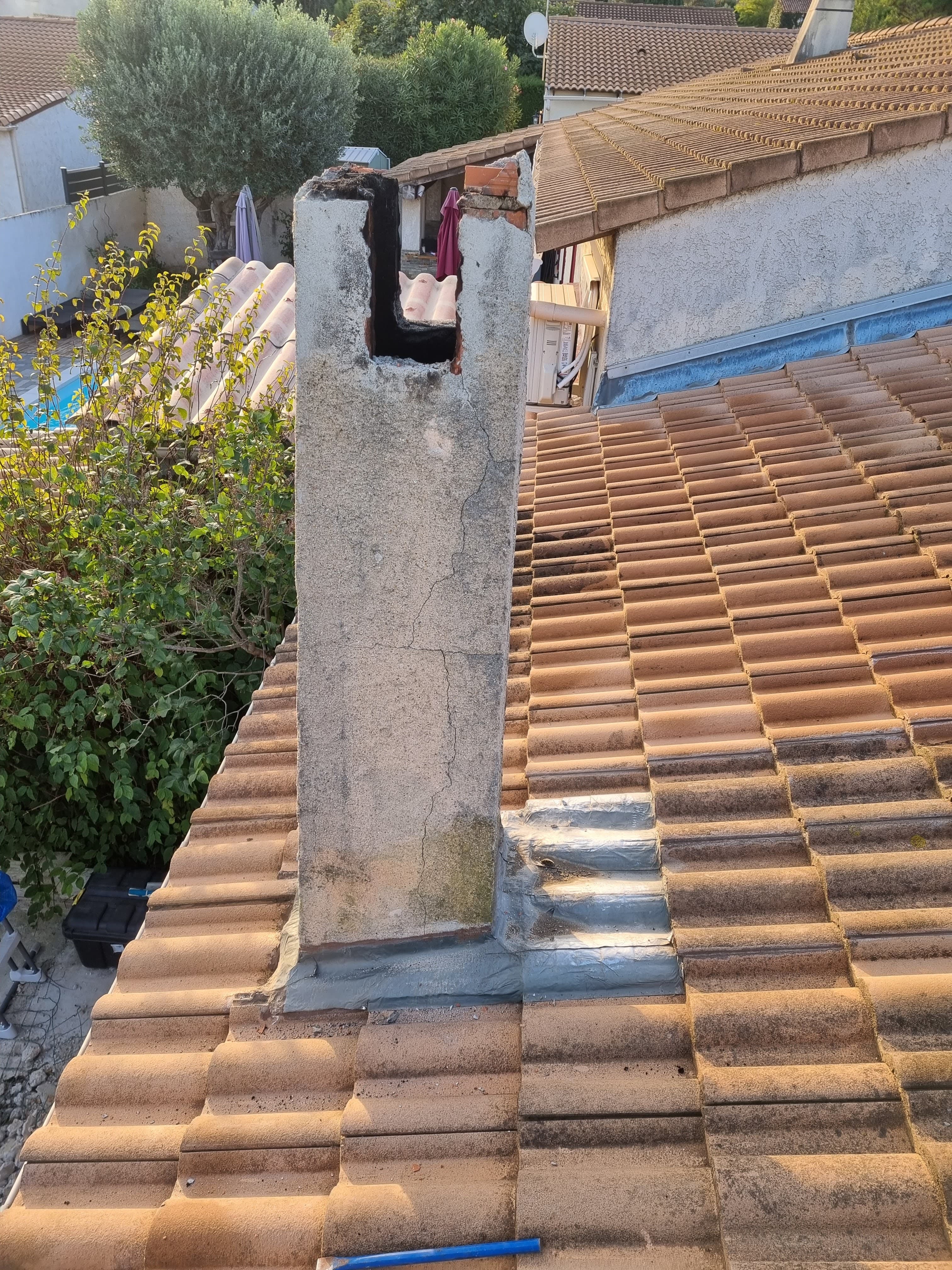 Dépose de cheminée marignane